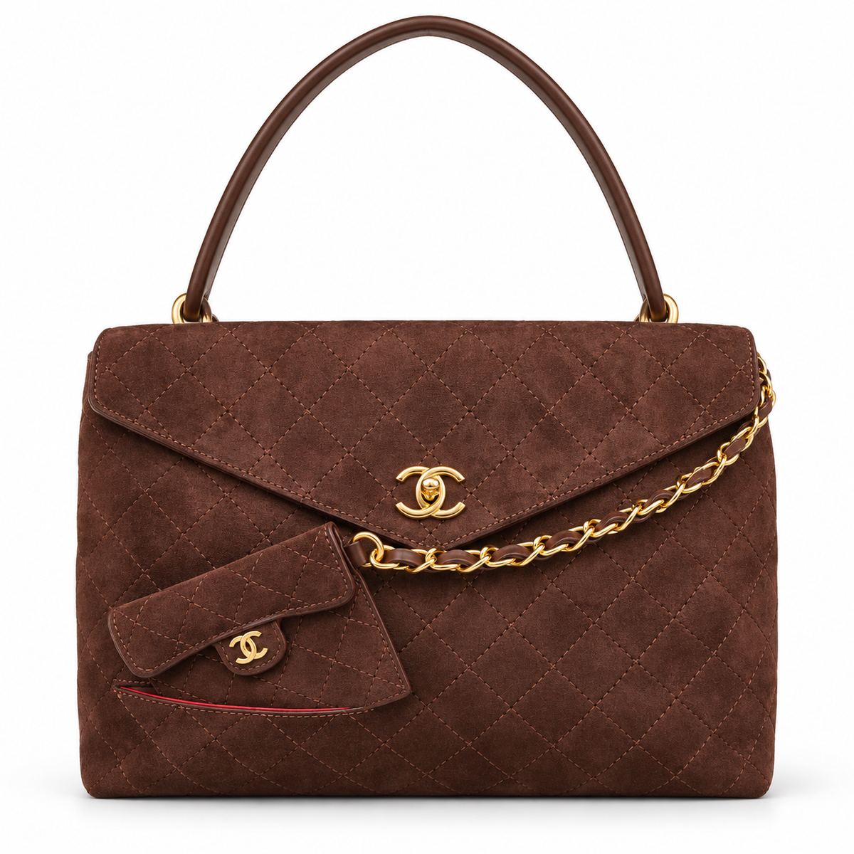 Chanel Maxi Flap Bag with Top Handle