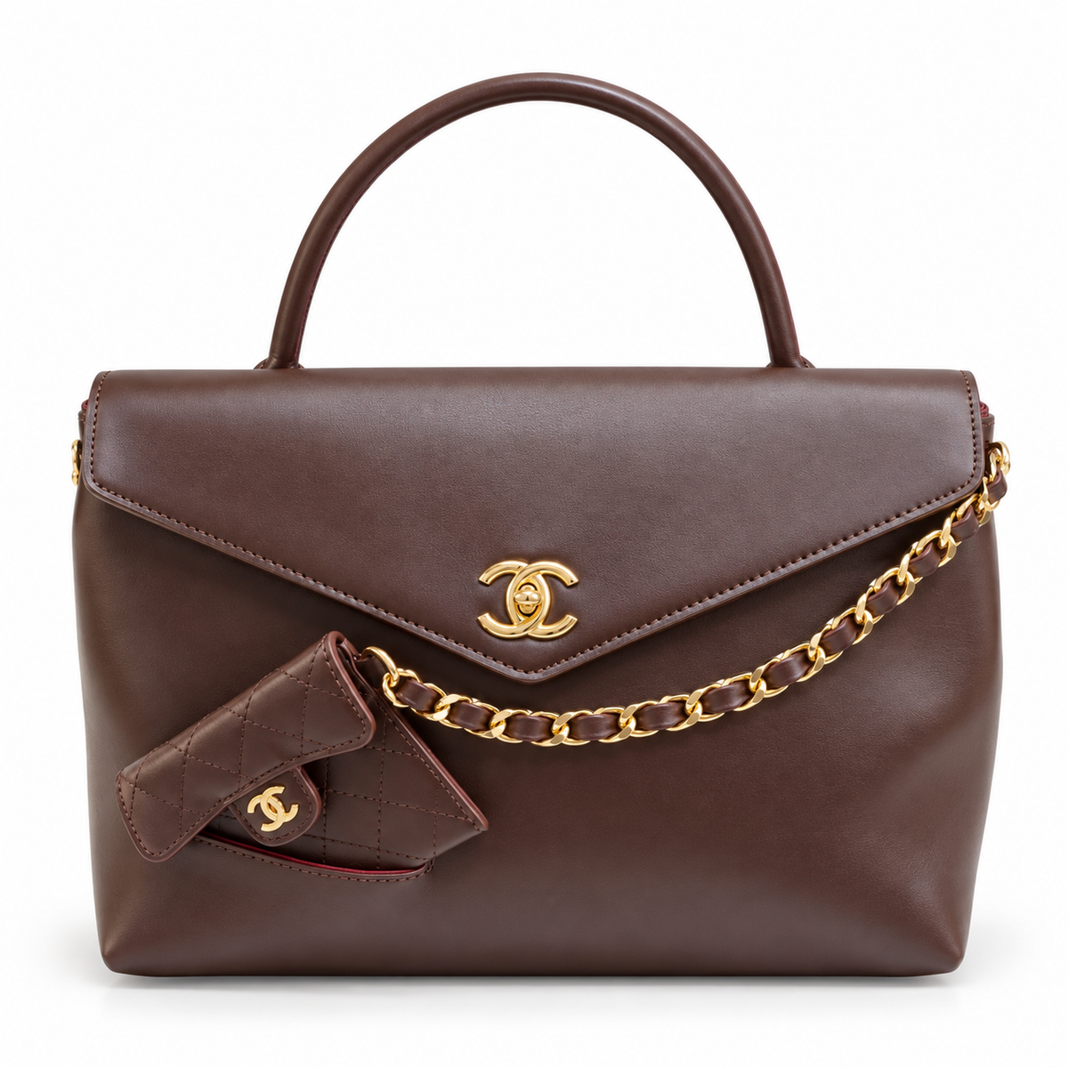 Chanel Maxi Flap Bag with Top Handle