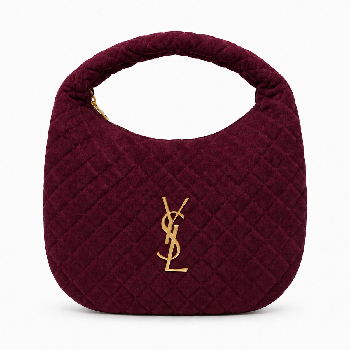Saint Laurent Icare Quilted Nappa Hobo Bag