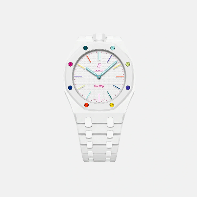 Audemars Piguet x Swatch Royal Pop with Wrist