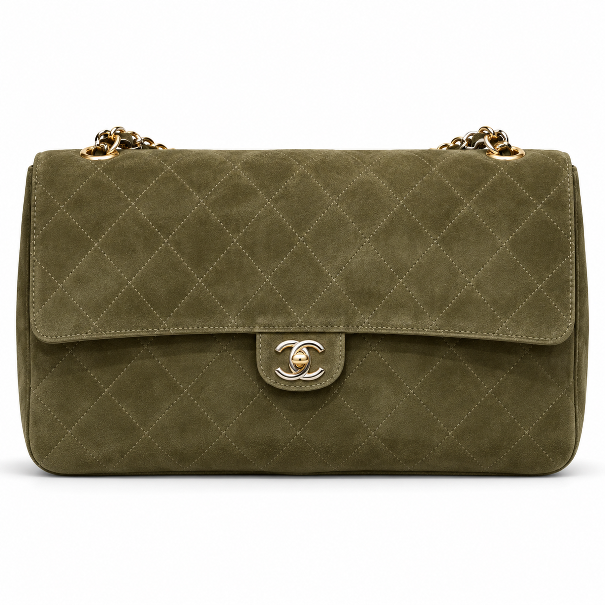 Chanel Suede Calfskin Souplissimo Maxi Flap Bag