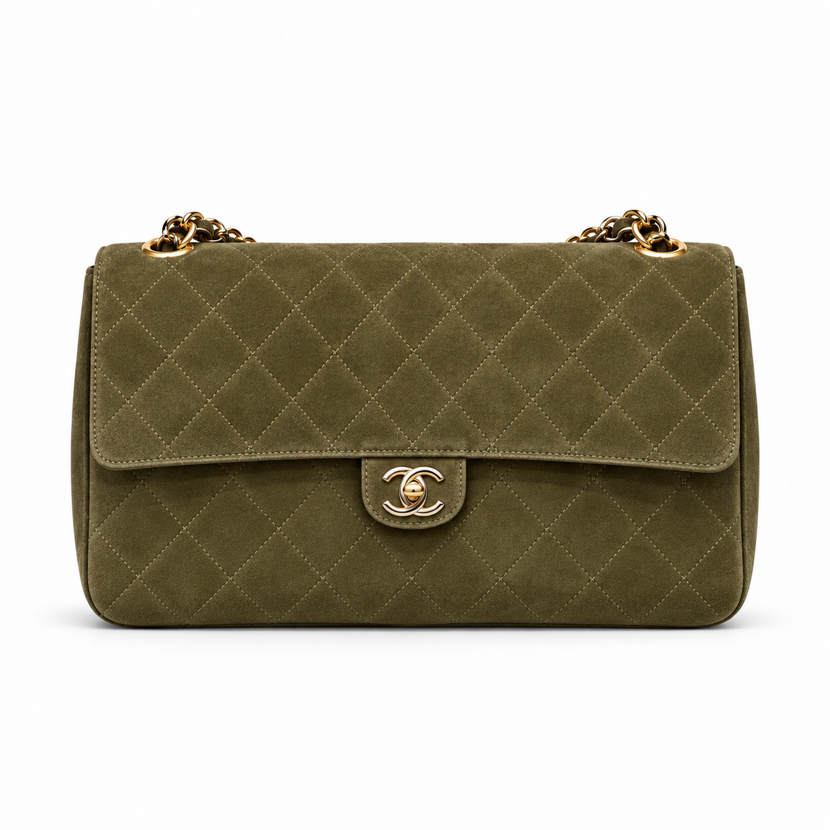 Chanel Suede Calfskin Souplissimo Maxi Flap Bag