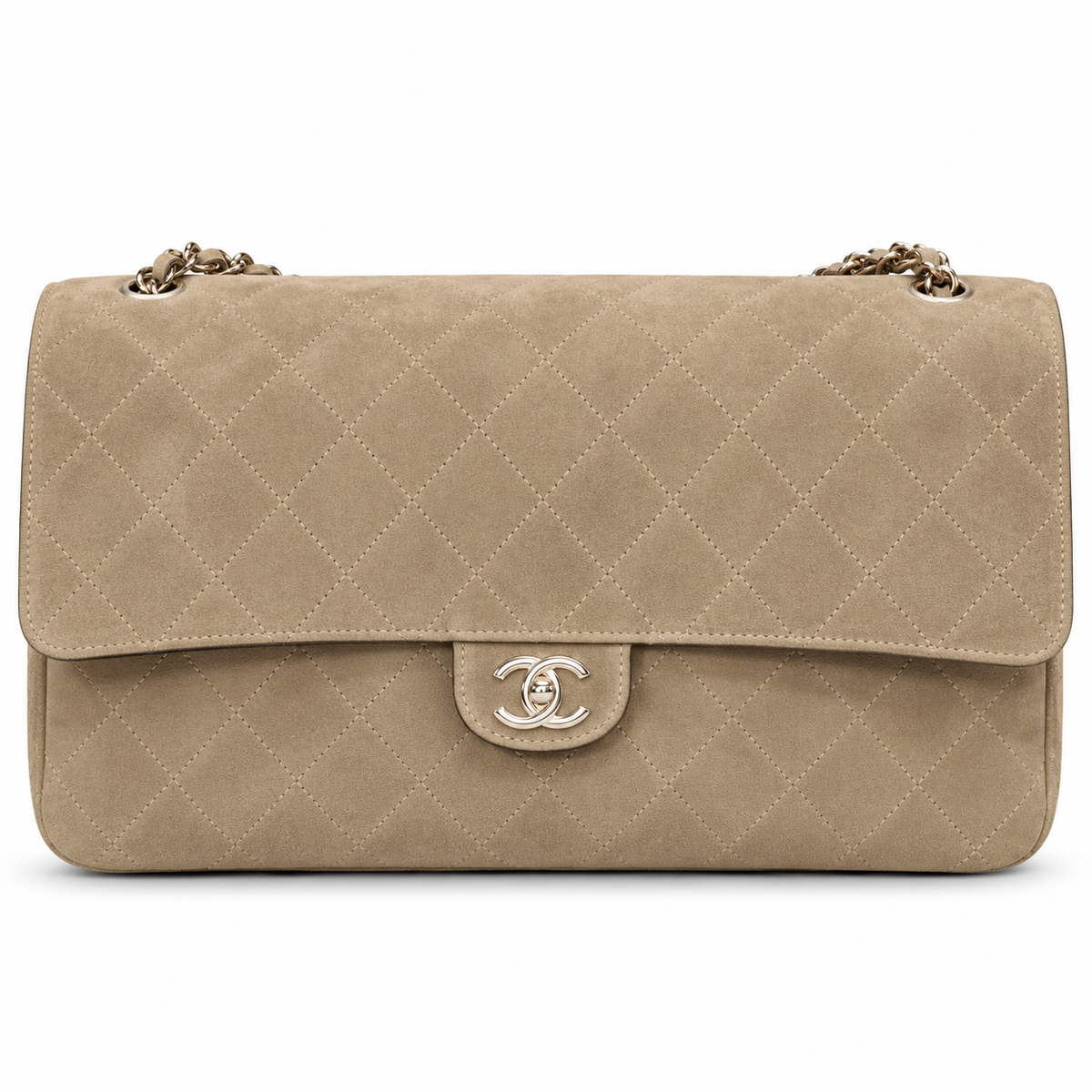 Chanel Suede Calfskin Souplissimo Maxi Flap Bag