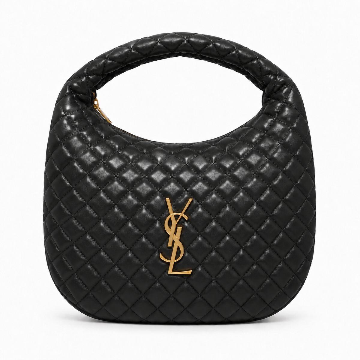 Saint Laurent Icare Quilted Nappa Hobo Bag