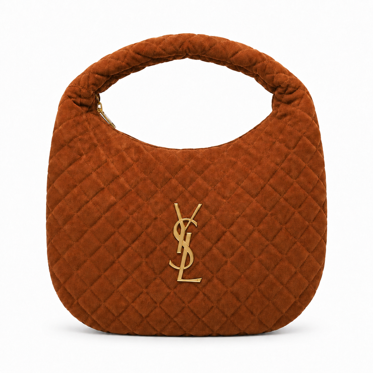Saint Laurent Icare Quilted Nappa Hobo Bag