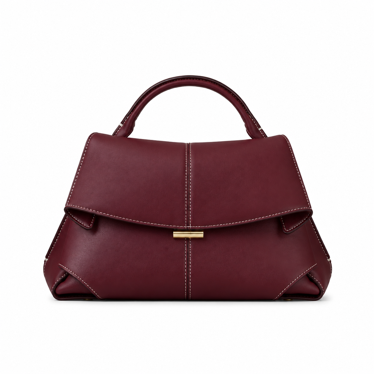 Polène Mokki – Leather Shoulder Bag