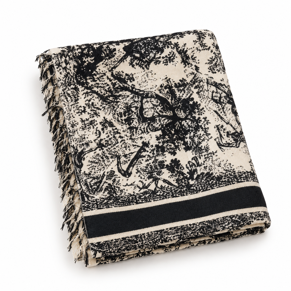 Dior scarf tiger print