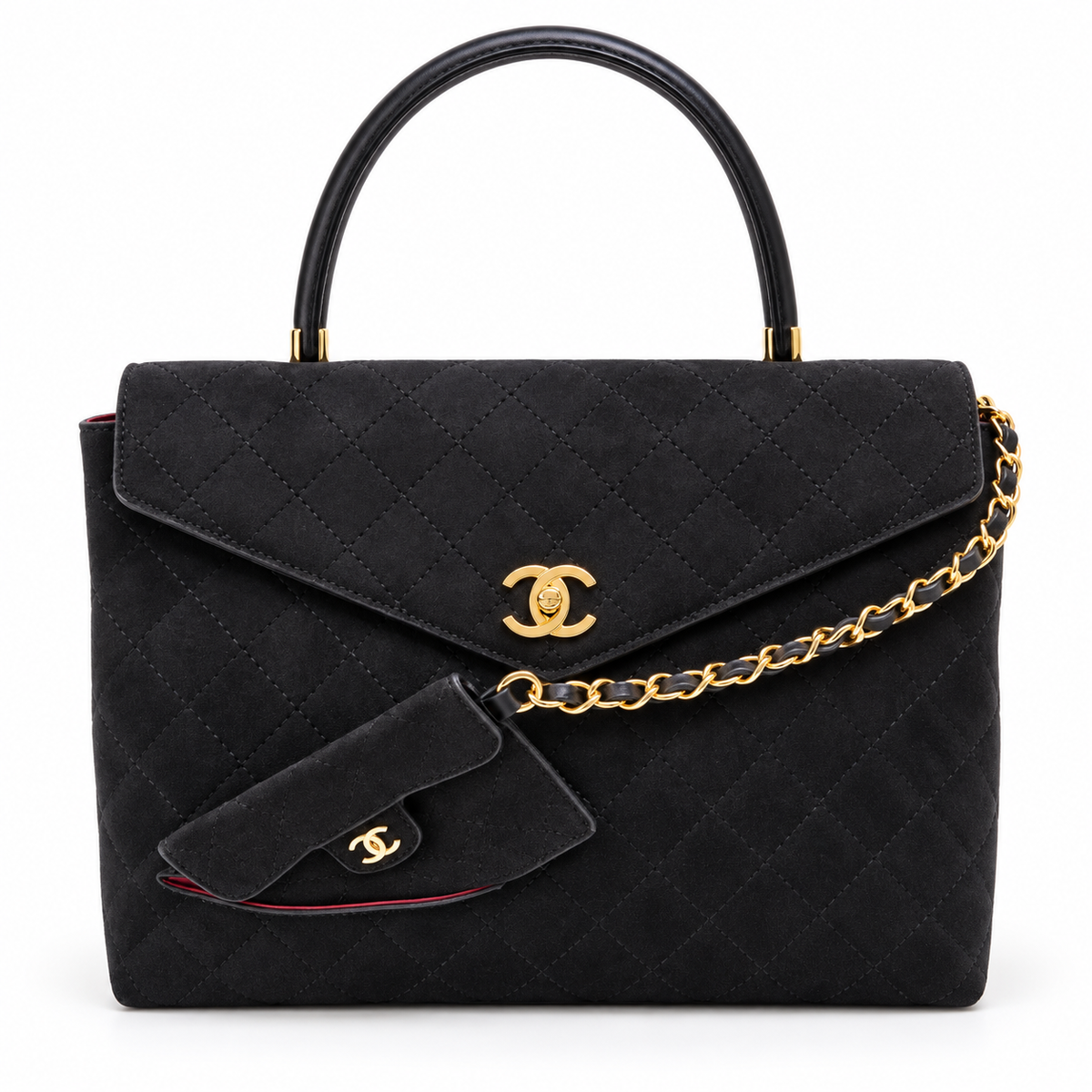 Chanel Maxi Flap Bag with Top Handle