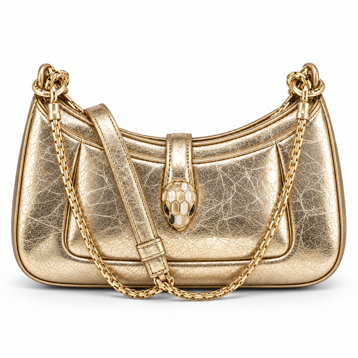 Bvlgari Serpenti Baia small shoulder bag