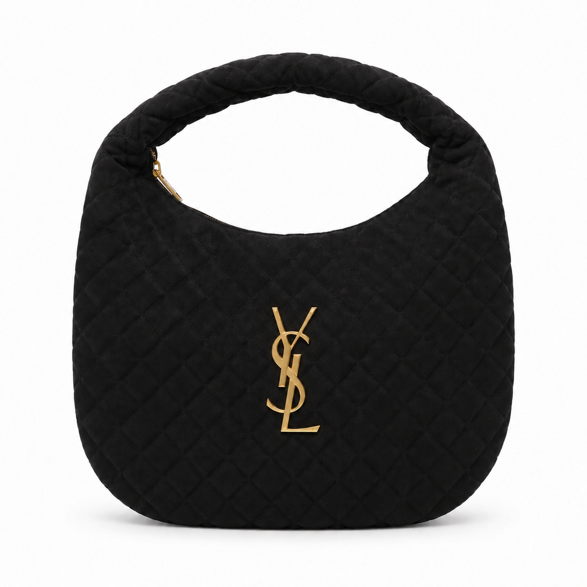 Saint Laurent Icare Quilted Nappa Hobo Bag