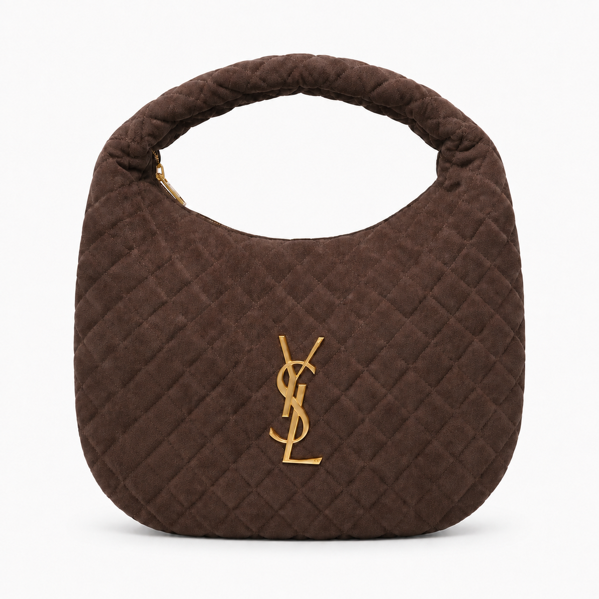 Saint Laurent Icare Quilted Nappa Hobo Bag