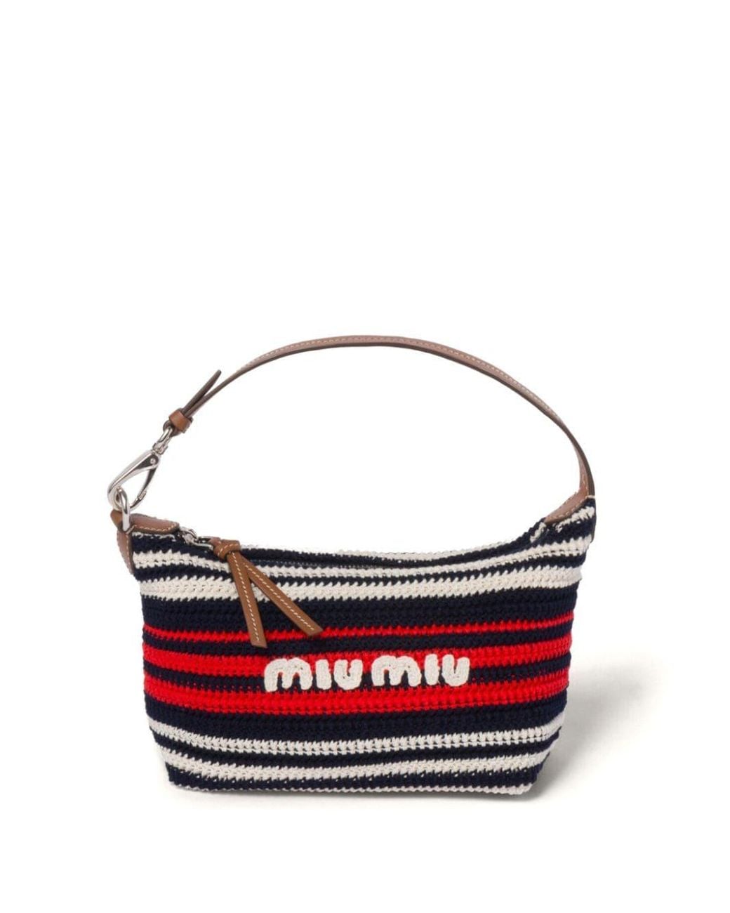 Miu Miu crochet shoulder bag