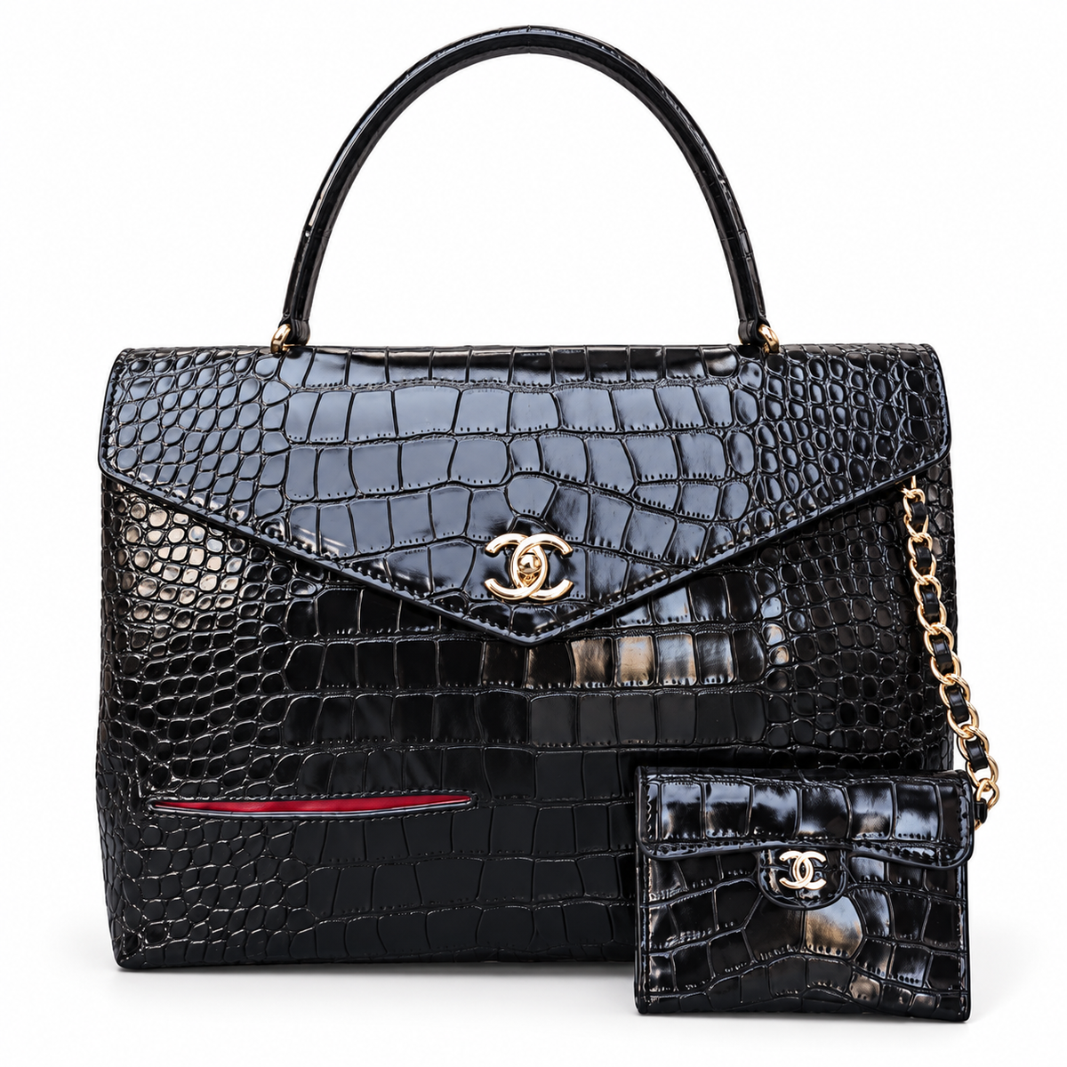 Chanel Maxi Flap Bag with Top Handle