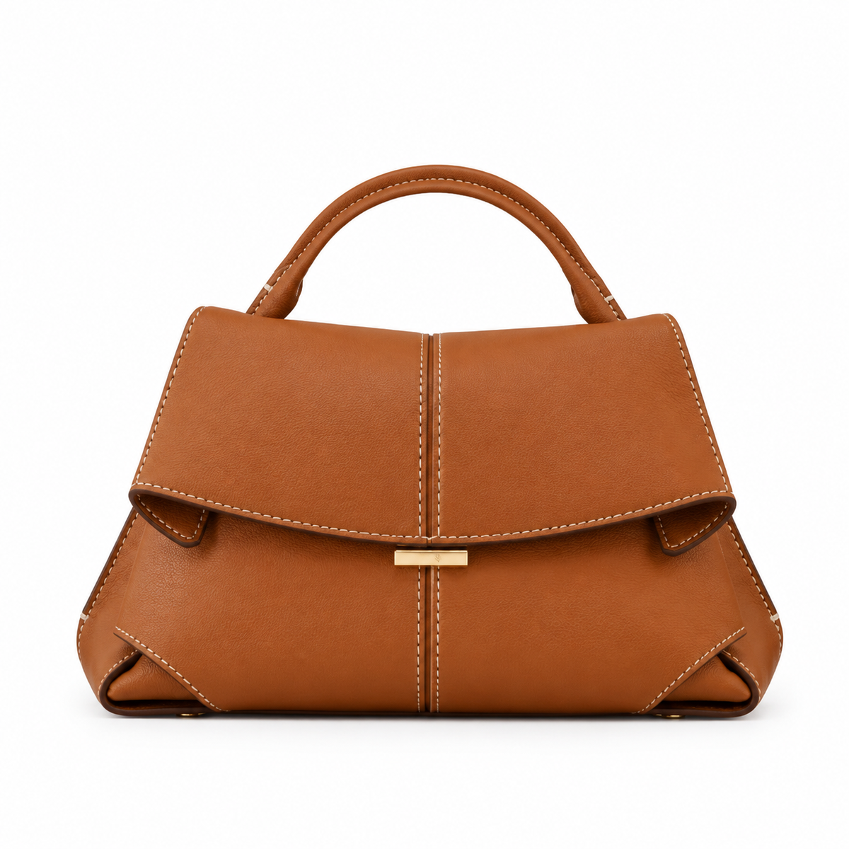 Polène Mokki – Leather Shoulder Bag