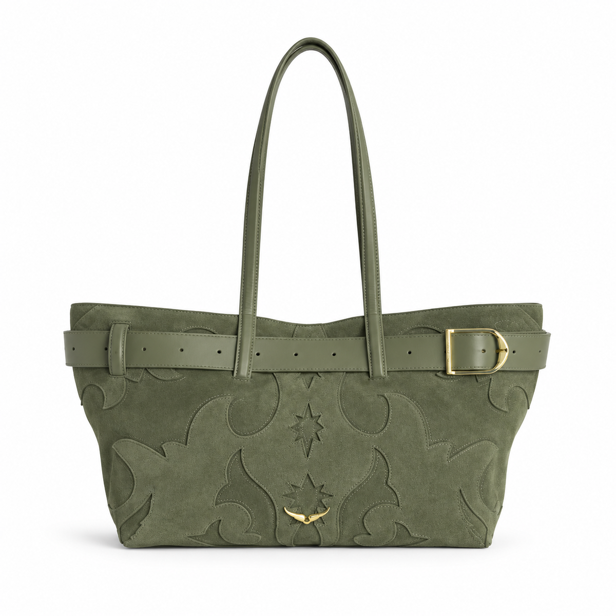 Zadig & Voltaire Jane Shopper Suede Bag