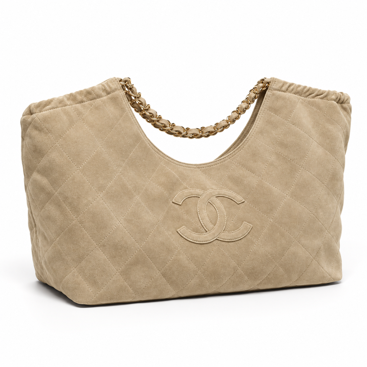 Suede Calfskin & Gold Metal
Blue