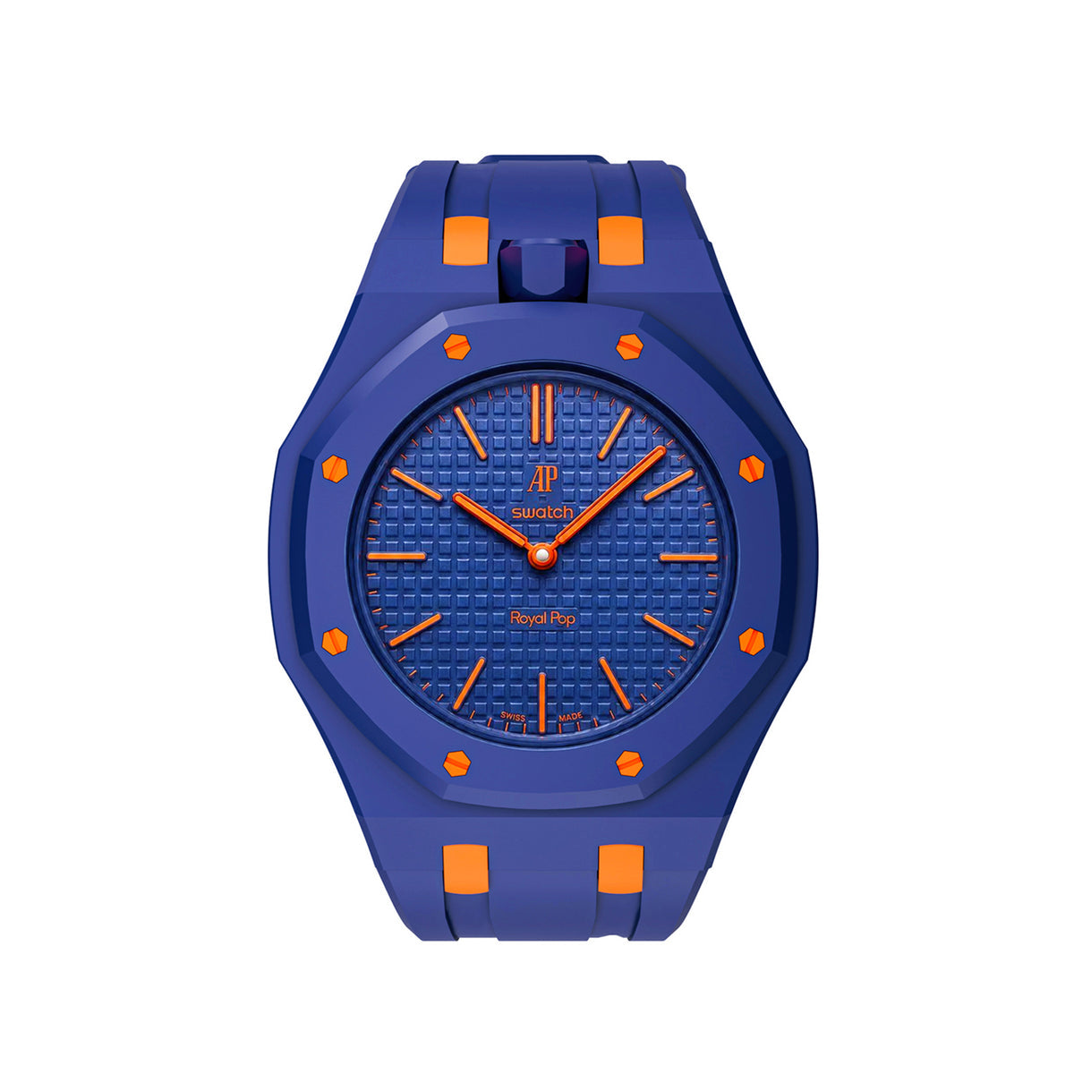 Audemars Piguet x Swatch Royal Pop with Wrist