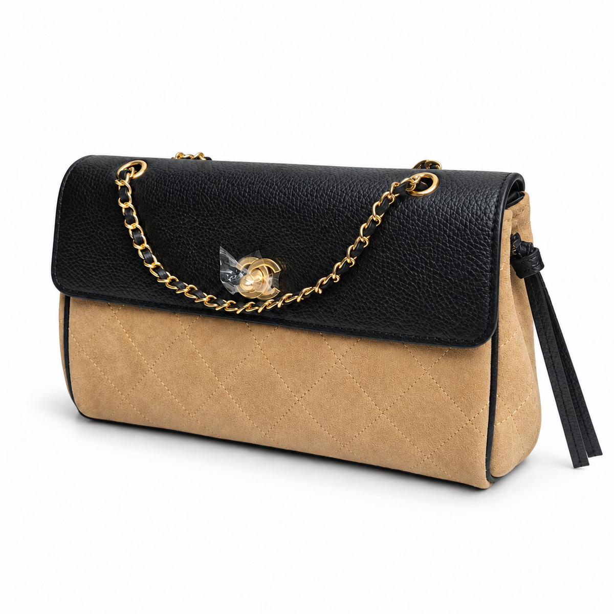 Chanel mixed-material flap bag