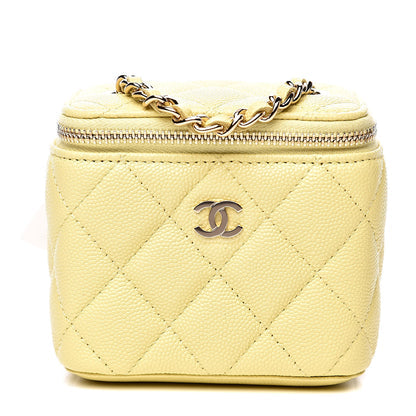 Chanel  Caviar Leather Mini Vanity