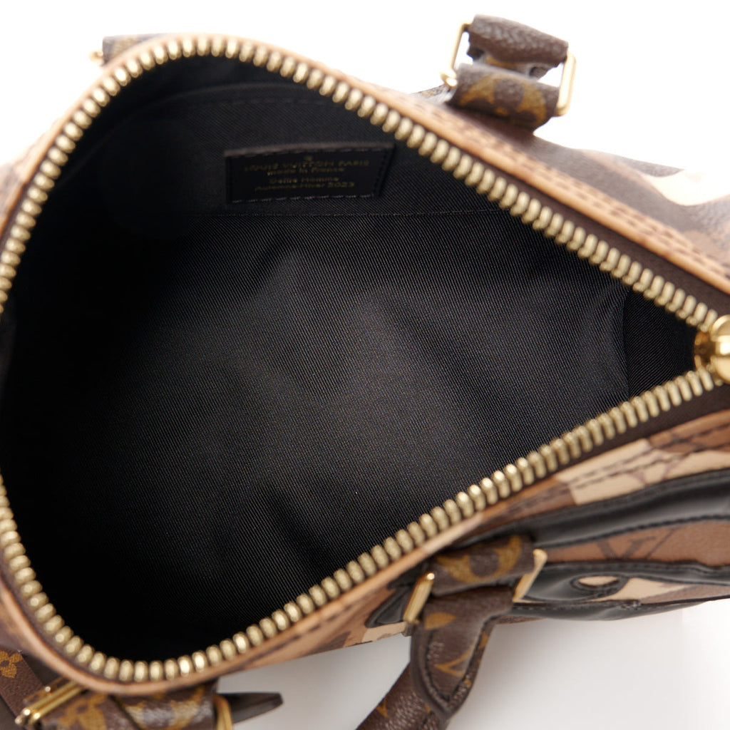 LOUIS VUITTON
Monogram Portrait Keepall Bandouliere 25 Brown