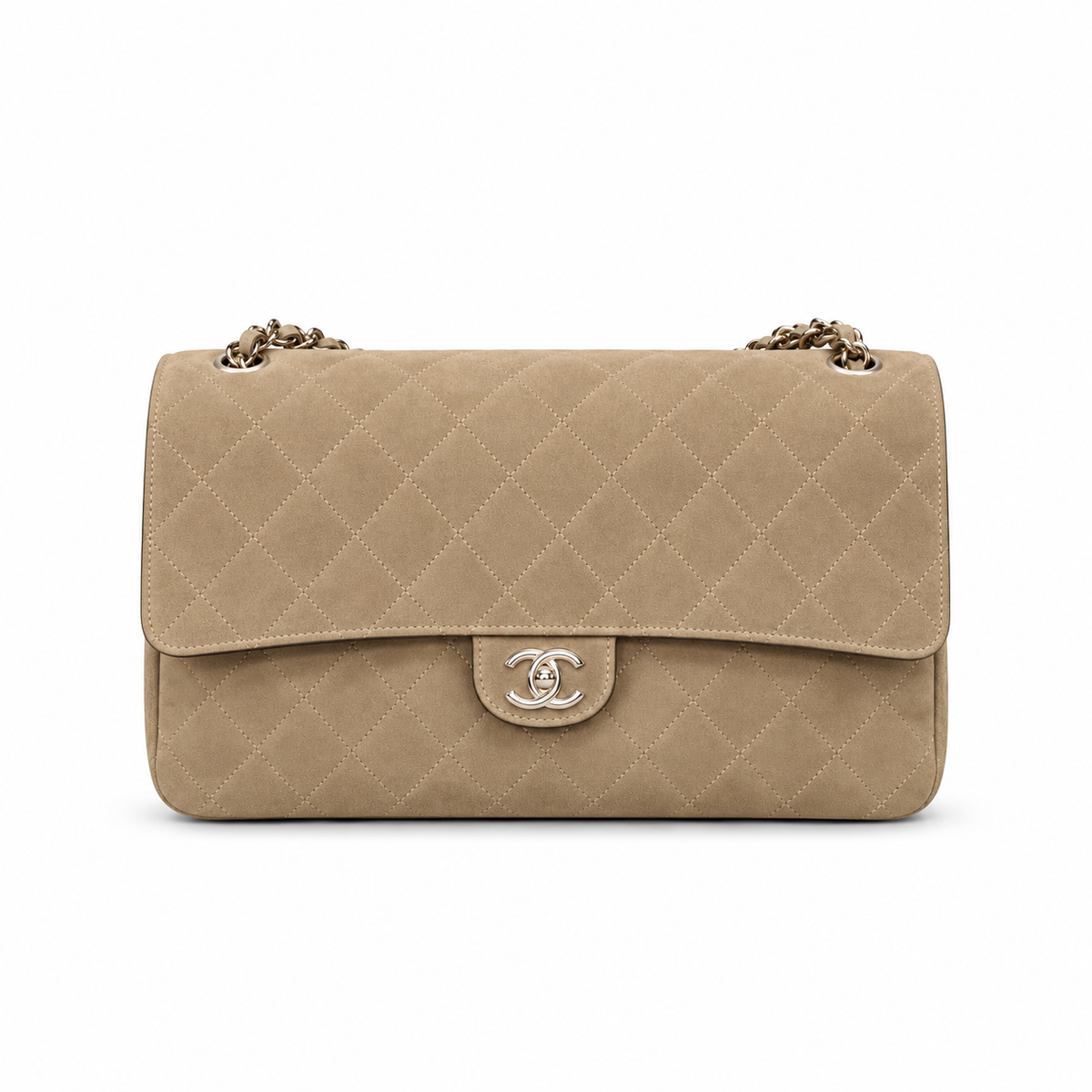 Chanel Suede Calfskin Souplissimo Maxi Flap Bag