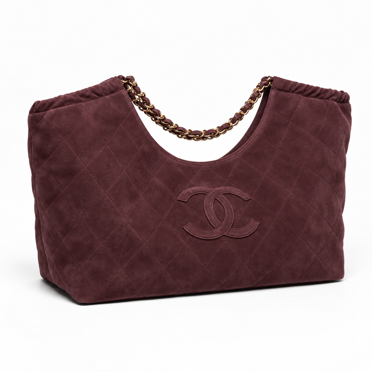 Suede Calfskin & Gold Metal
Blue