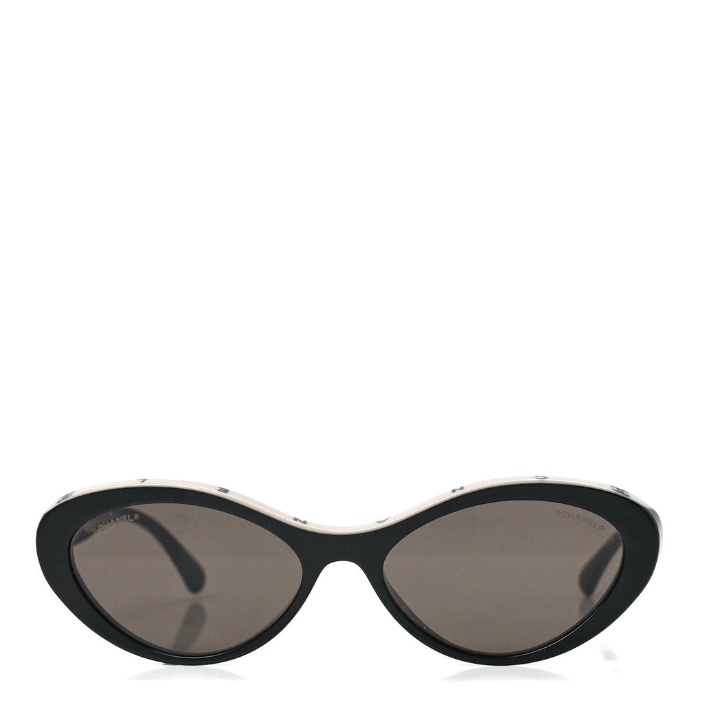 CHANEL
Acetate Oval Sunglasses